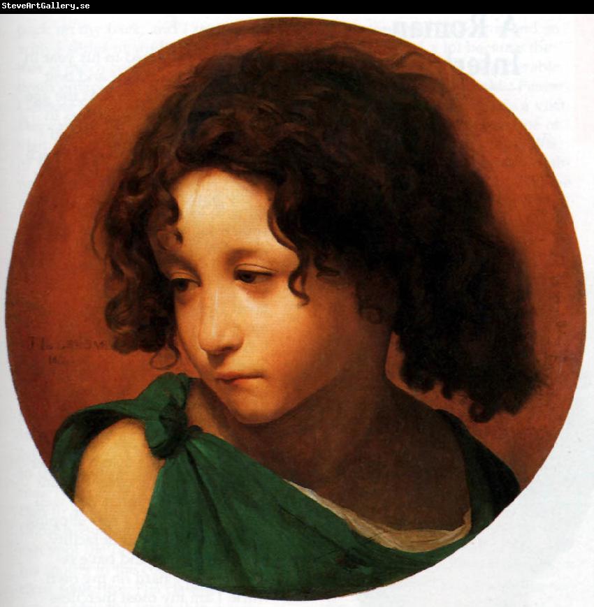 Jean Leon Gerome Portrait of a Young Boy